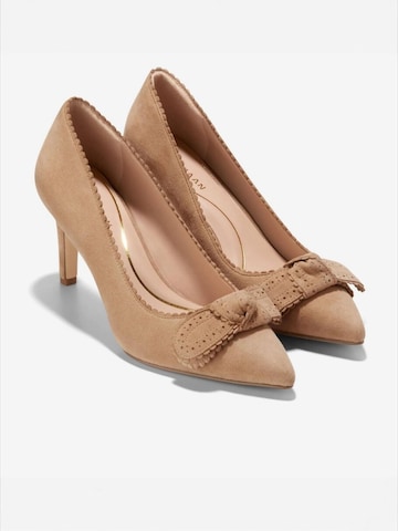 Cole Haan Ballerina 'BELLPORT BOW' in Braun: Vorderseite