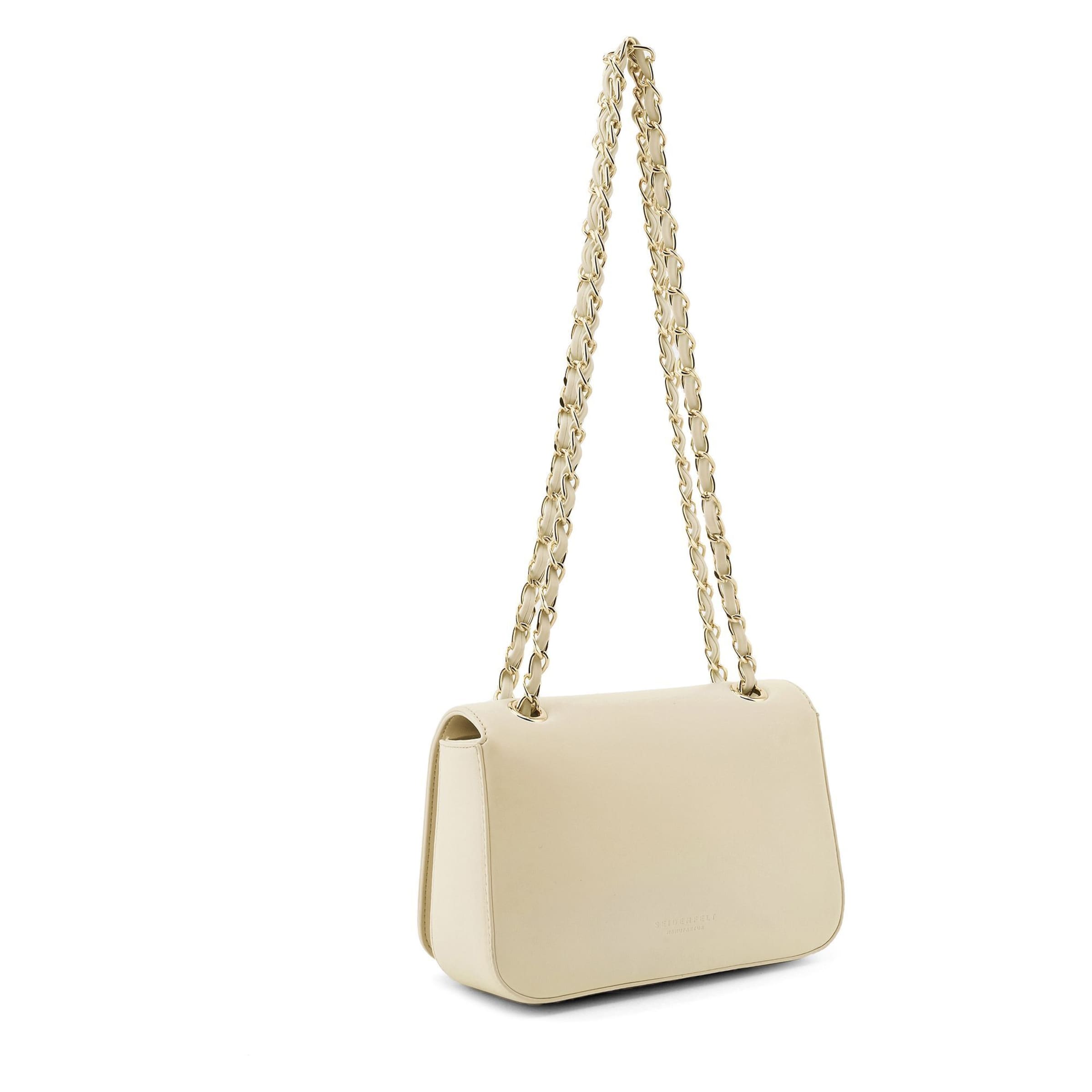 Borsa a spalla 'Lilla Edet' di Seidenfelt in bianco