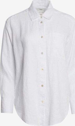 Marks & Spencer Bluse in Weiß: Vorderseite