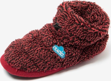 Nuvola. Hausschuh 'Boot Home Cloud Polar' in Rot: Vorderseite