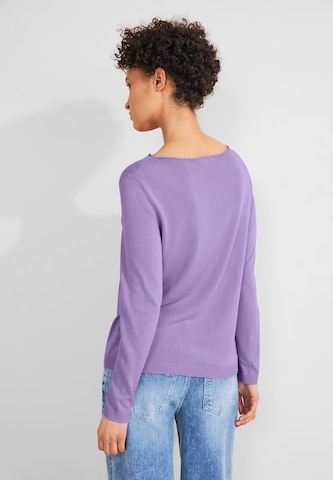 STREET ONE Pullover in Lila