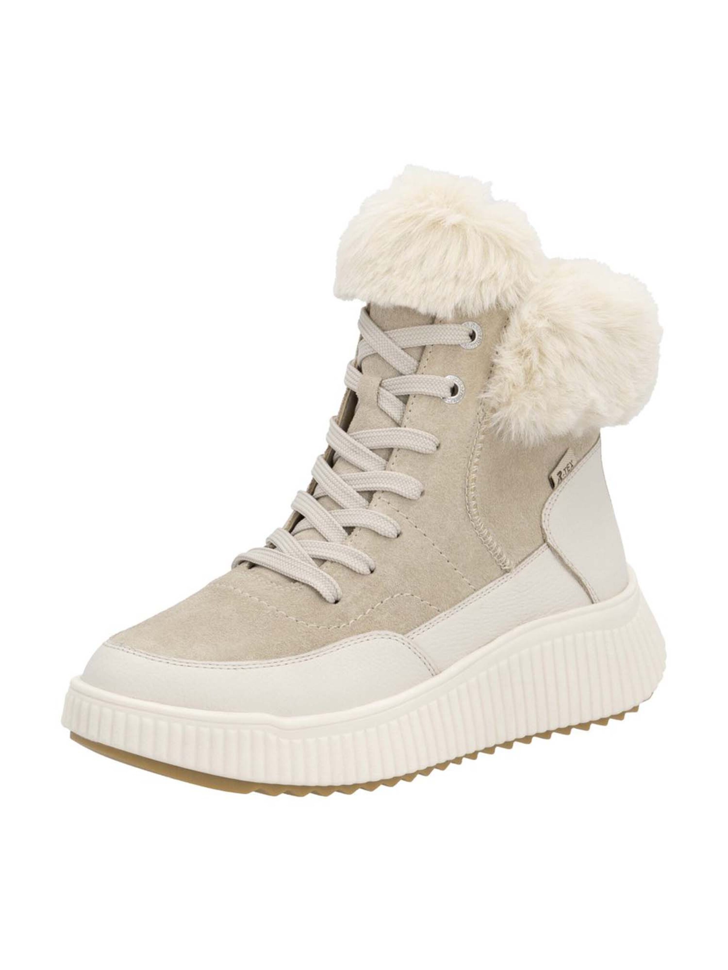 Rieker Snowboots i beige: forside