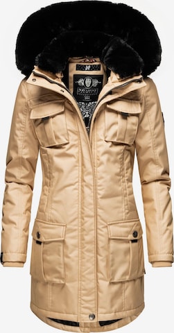 NAVAHOO Performance Jacket 'Tinis' in Beige: front