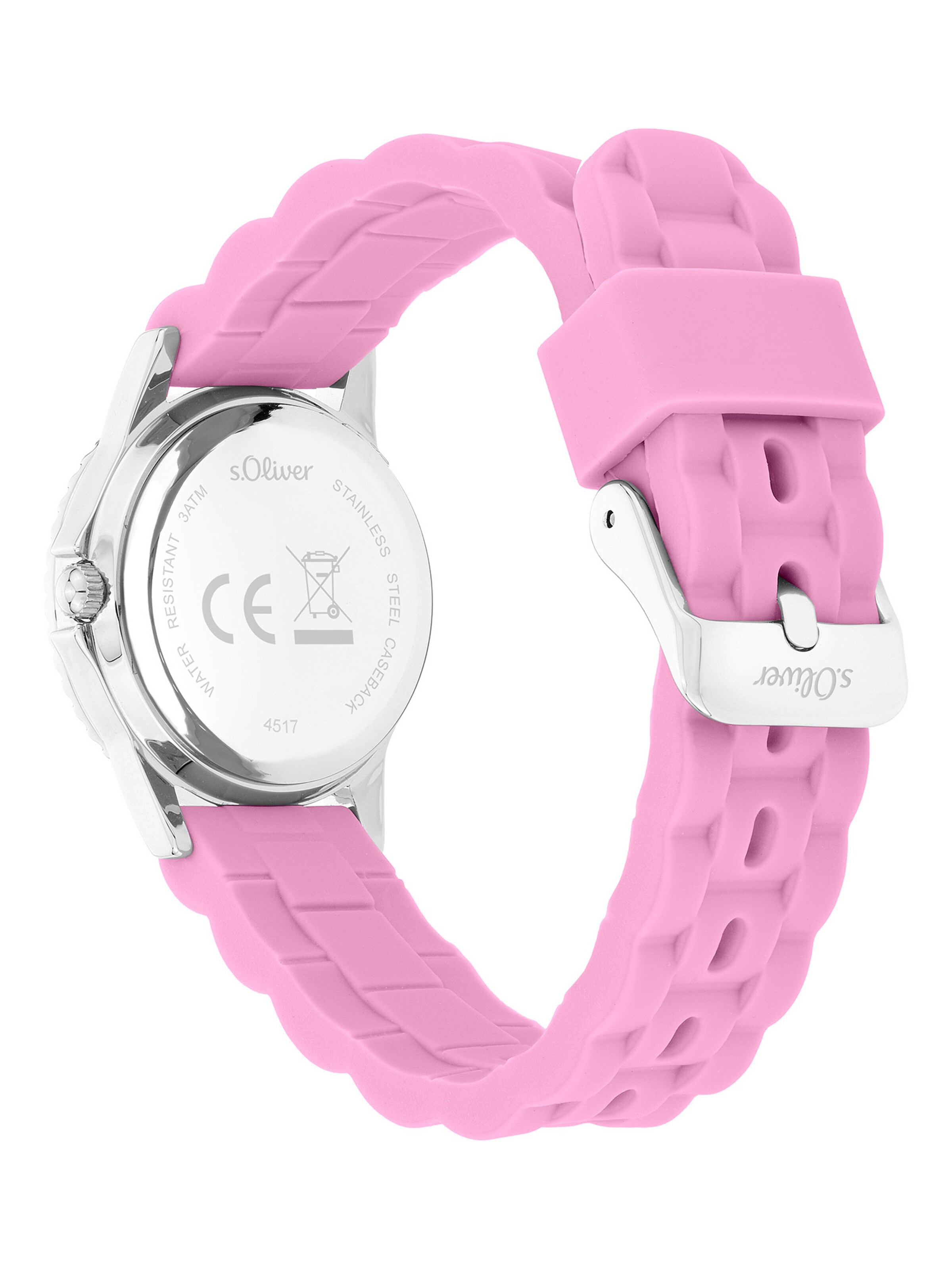 s.Oliver Watch 'The Happy Time' in White