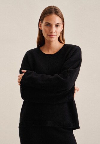 SEIDENSTICKER Sweater in Black: front