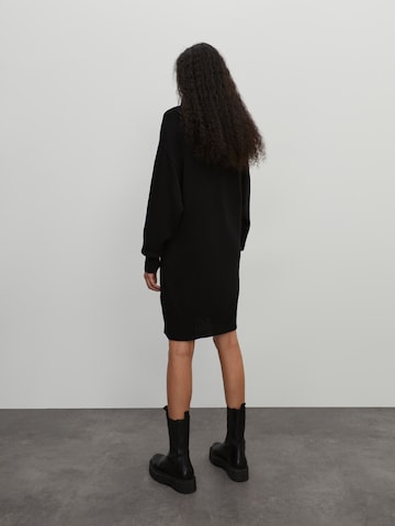 EDITED Knitted dress 'Larina' in Black