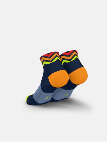 INCYLENCE Athletic Socks 'WAVES SHORT' in Blue