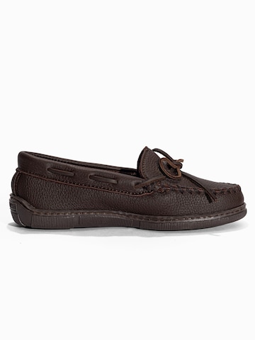 Mocassin 'Moosehide Classic' Minnetonka en marron