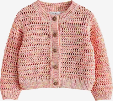 Next Neuletakki värissä oranssi: etupuoli