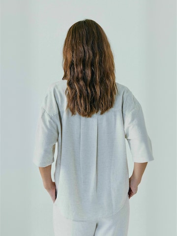 T-shirt ' Linne ' NORR en beige