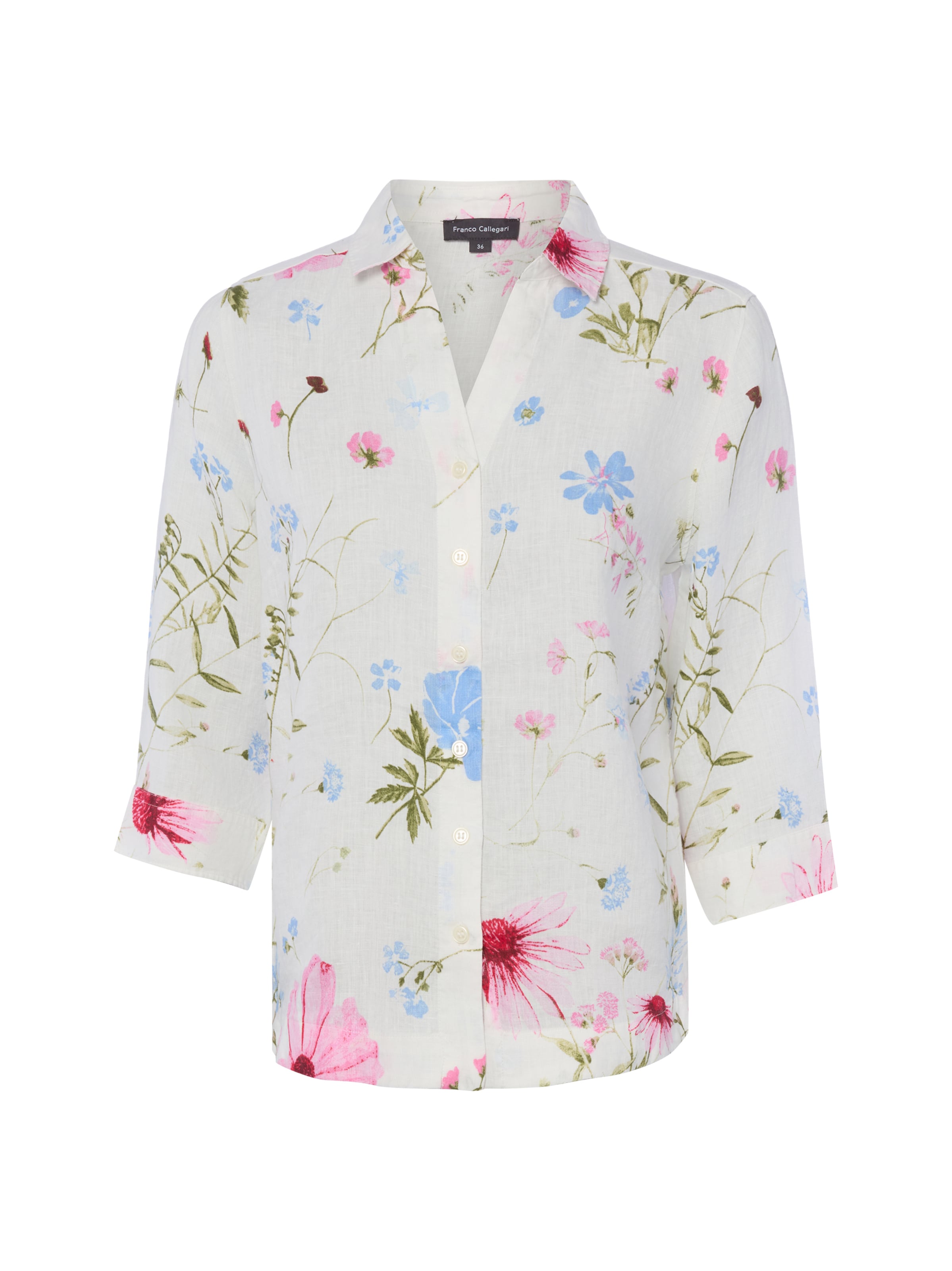 Franco Callegari Blouse in White: front