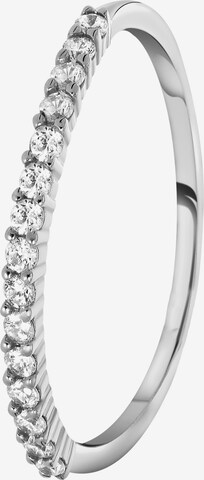 Lucardi Ring in Silver: front