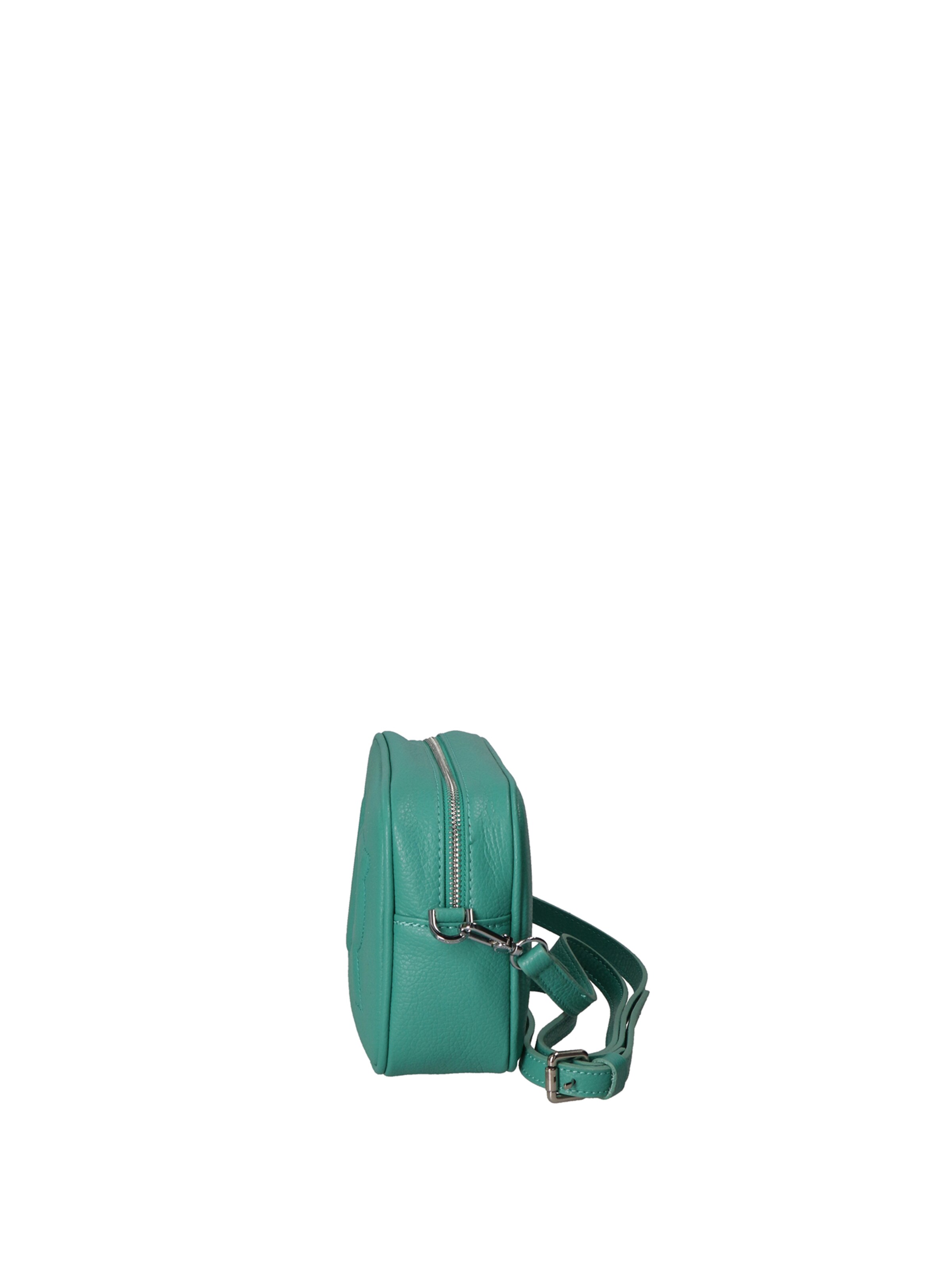 Borsa a tracolla 'Borsa a Tracolla Donna Pelle Virginia Rhinè Zip' di Virginia Rhinè in blu