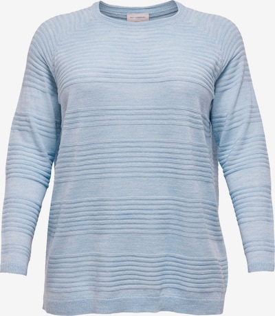 ONLY Carmakoma Pullover in himmelblau, Produktansicht