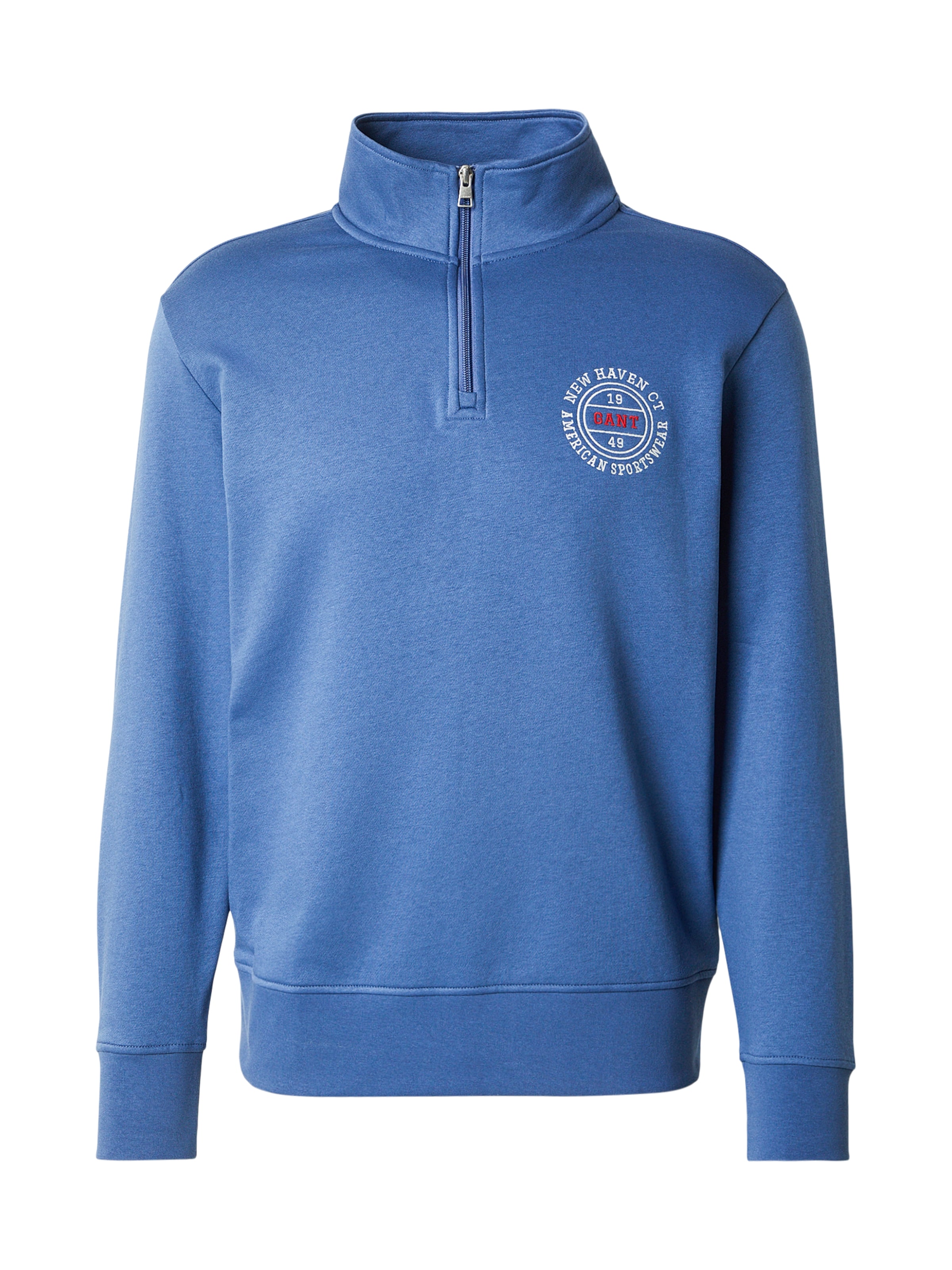 Sweat-shirt GANT en bleu : devant