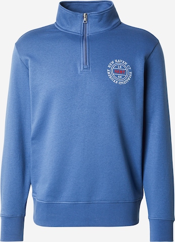 Sweat-shirt GANT en bleu : devant
