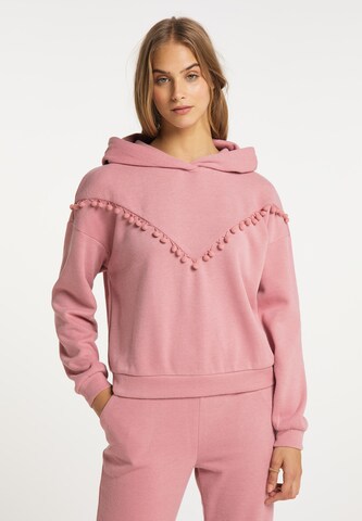 IZIA Sweatshirt i rosa: framsida