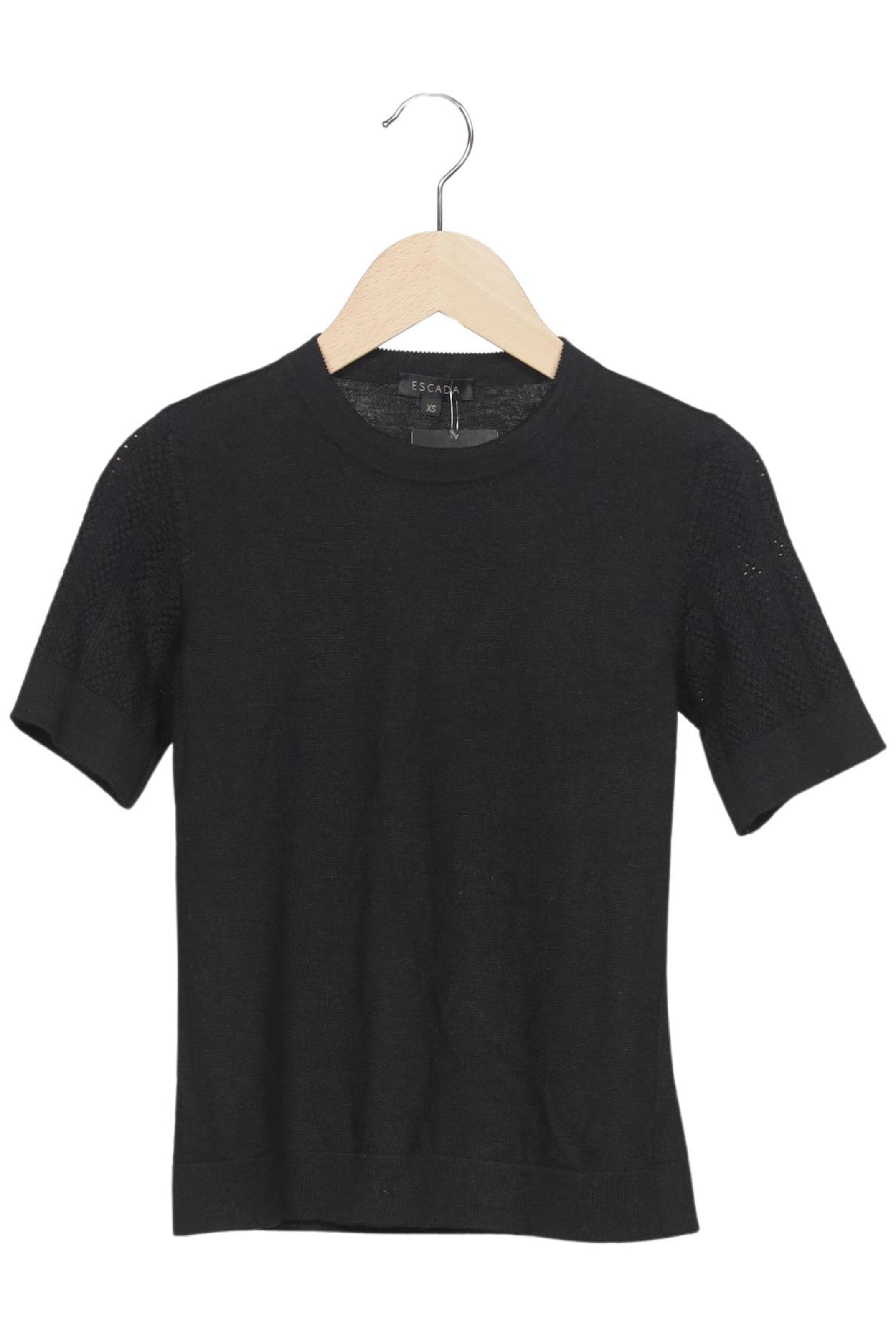 ESCADA Pullover XS in Schwarz: Vorderseite