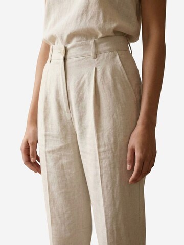 Regular Pantalon à pince 'Hose' My fashion en blanc