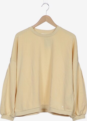 BRAX Sweatshirt & Zip-Up Hoodie in XL in Yellow: front