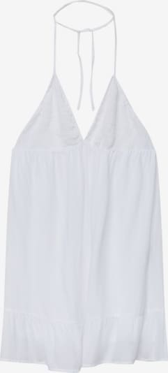 Pull&Bear Robe d’été en blanc, Vue avec produit