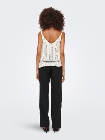 Tops en tricot 'Lyzet' ONLY en blanc