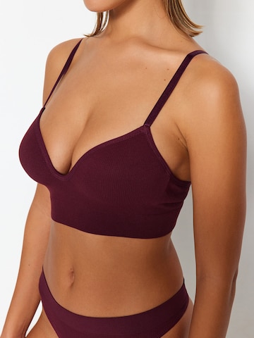 Trendyol Бюстье Бюстгальтер в Красный