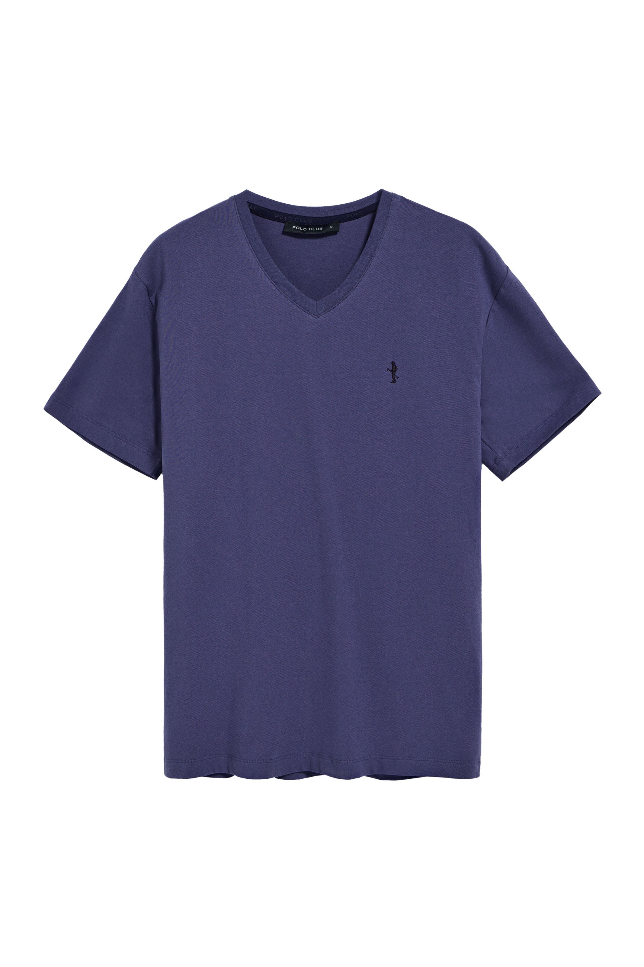 Polo Club T-Shirt in Lila: Vorderseite
