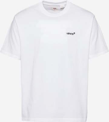 T-Shirt 'Red Tab' LEVI'S ® en blanc : devant