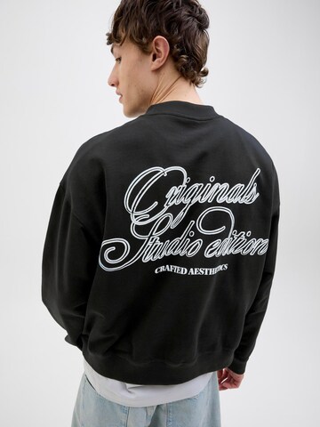 JACK & JONES Sweatshirt in Schwarz: Vorderseite