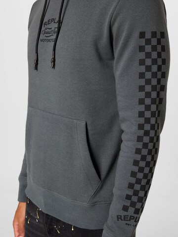 REPLAY Sweatshirt in Grau