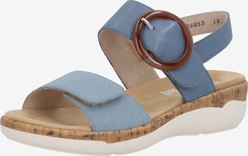 REMONTE Sandals in Blue: front