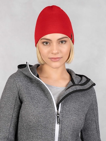 GIESSWEIN Mütze in Rot: Vorderseite