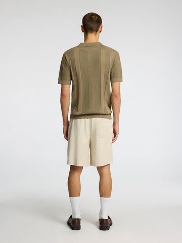 SELECTED HOMME Sweater 'CHANNING' in Green