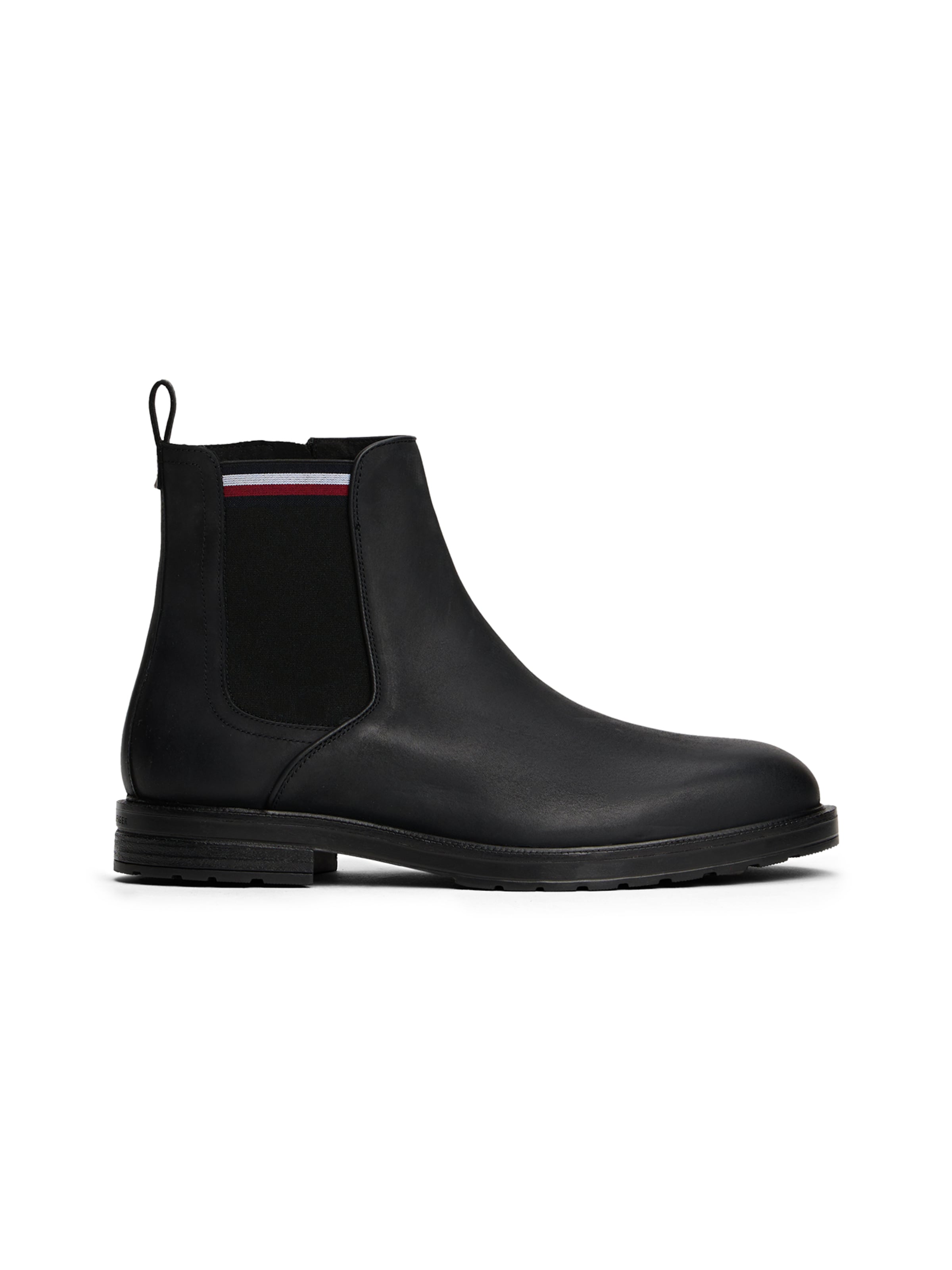 TOMMY HILFIGER Chelsea Boots in Schwarz
