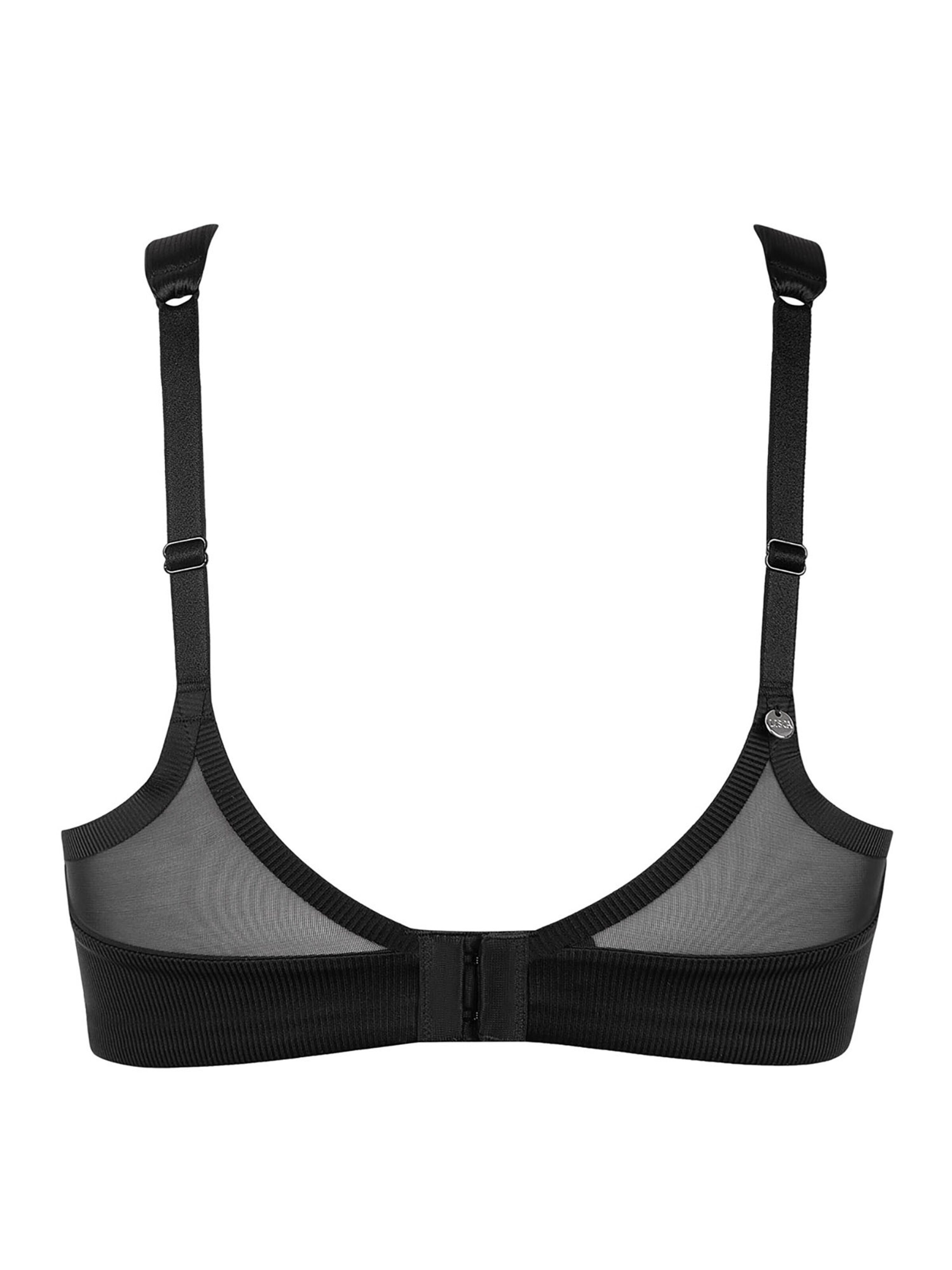 Lisca Bralette Bra 'Lifestyle' in Black