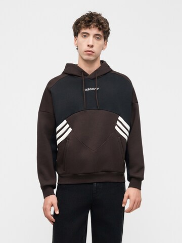 ADIDAS ORIGINALS - Sweatshirt 'Munich 93' em castanho: frente