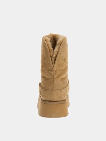 GUESS Boots 'DOLSAY2' in Beige