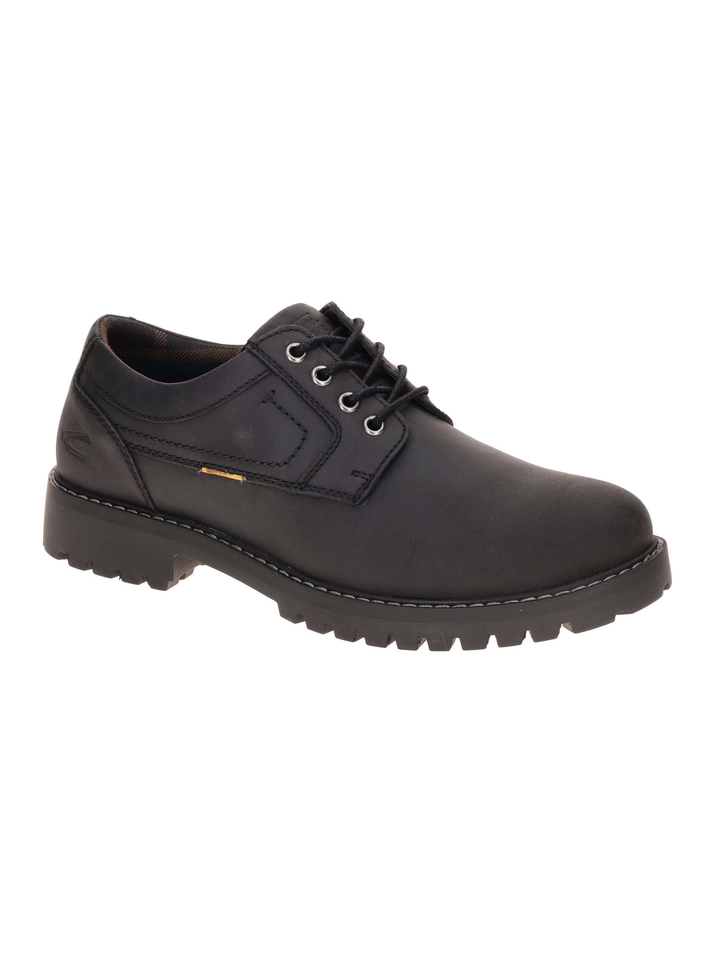 CAMEL ACTIVE Lace-Up Shoes in Black: front