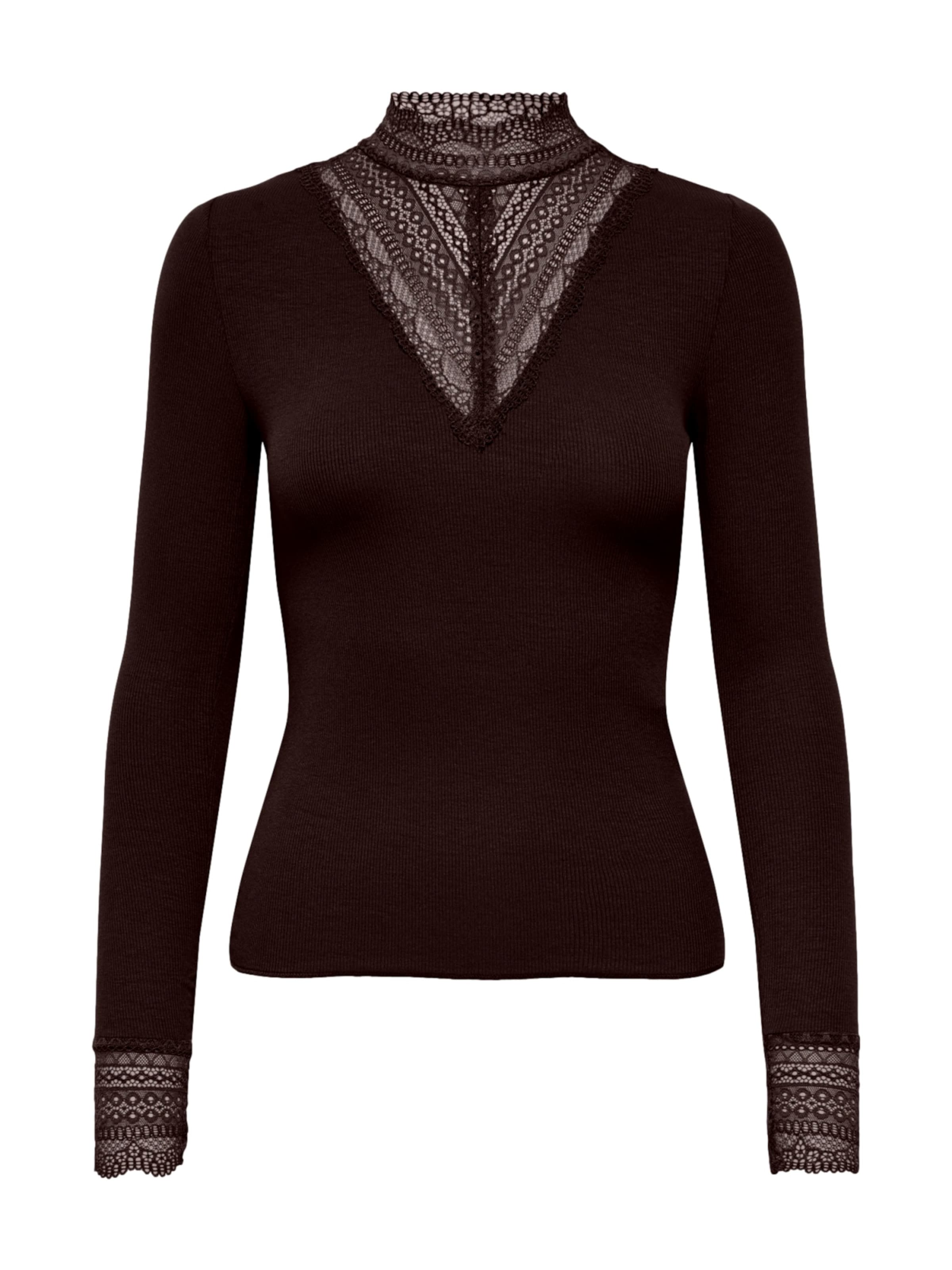 ONLY Shirt 'ONLTILDE' in L in Dark brown, Item view
