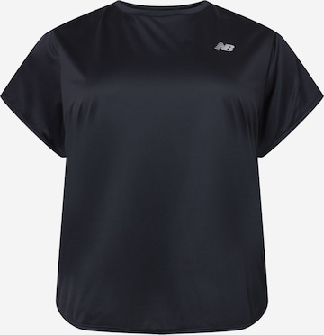 new balance Performance Shirt in Black: front