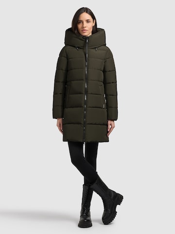 khujo Winter Jacket 'Grimes' in Green
