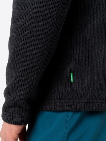 VAUDE Sports sweater 'Tesero P II' in Black