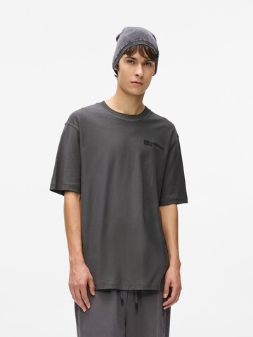 KARL LAGERFELD JEANS Shirt in Grijs: voorkant