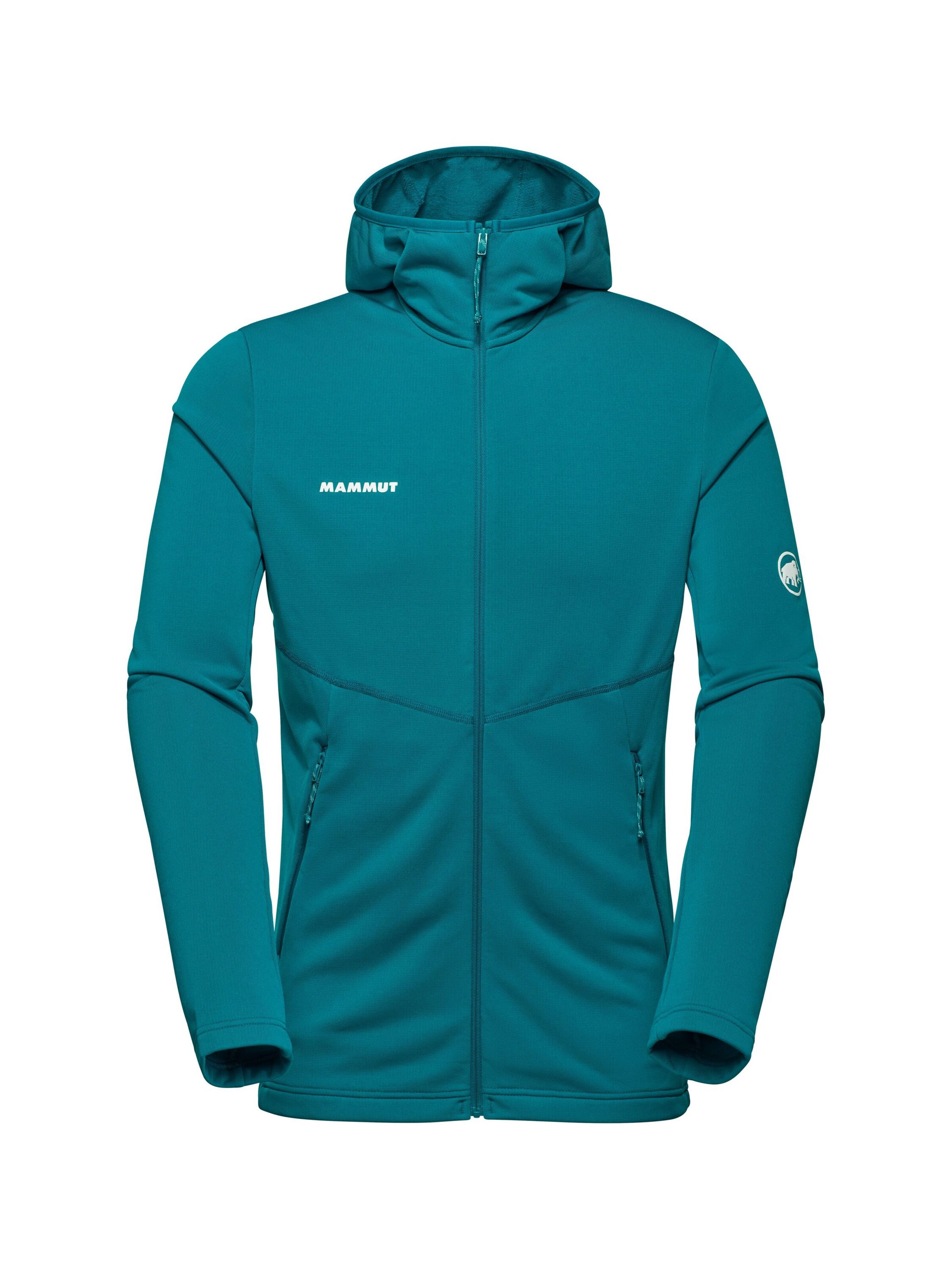 MAMMUT Funktionsfleecejacke 'Aconcagua Light' in Grün: Vorderseite