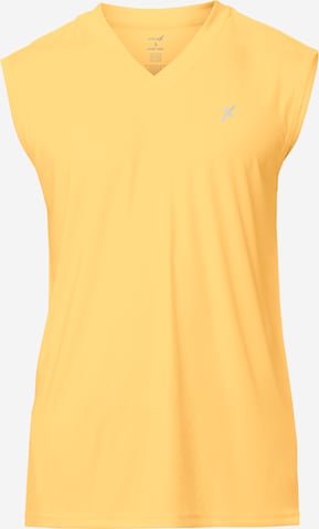 cflex Performance Shirt 'Sportswear Collection' in Yellow: front