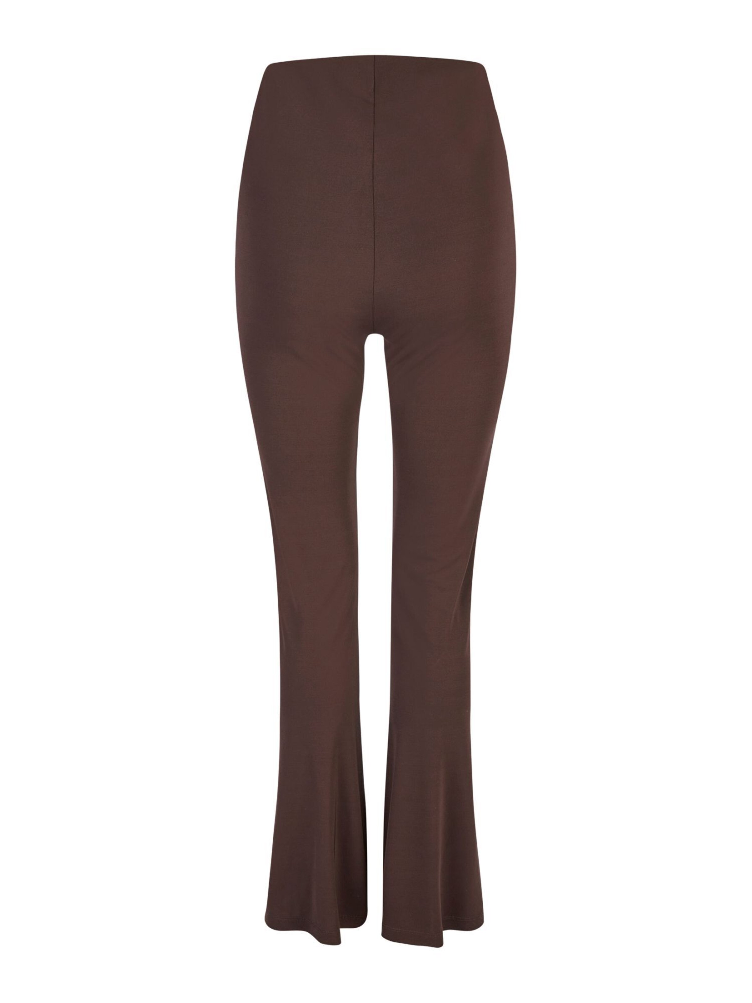 MARC AUREL Flared Pants in Brown