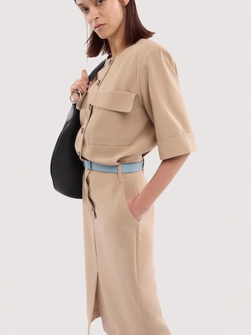 Robe-chemise Trussardi en beige