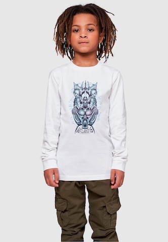 ABSOLUTE CULT Shirt 'Aquaman - Ocean Master' in Weiß: predná strana