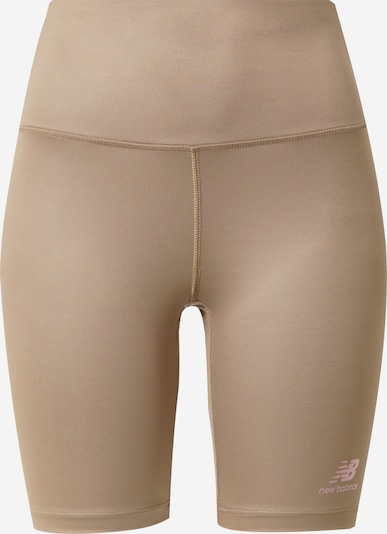 Leggings new balance pe maro deschis / alb, Vizualizare produs